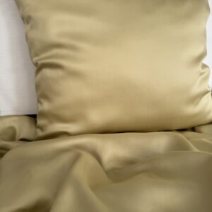 Tencel satiinist padjapüür "Light Olive"