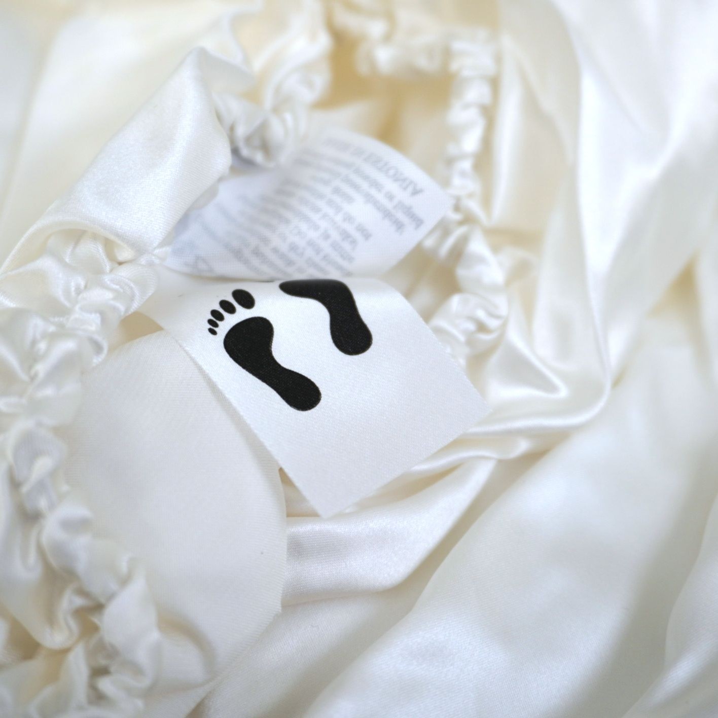 Silk fitted sheet ‘Ivory’ - Image 2